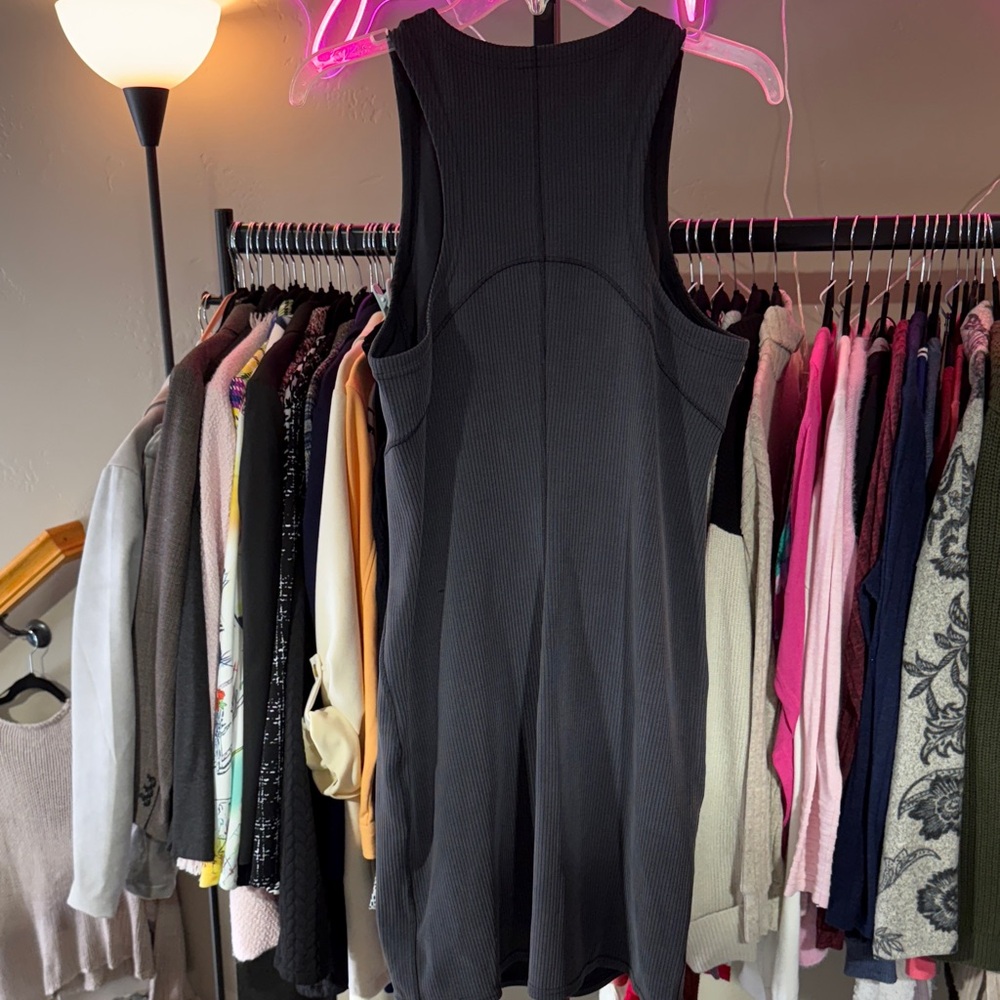 lululemon Ribbed Softstreme Slim Fit Tank Dress - Picture 6 of 8